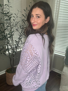 Lovely Lilac Sweatshirt