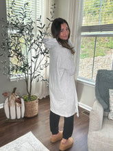 Load image into Gallery viewer, Fleece Lined Hooded Cardigan