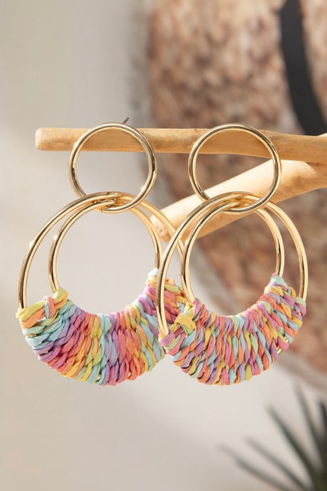 A Colorful Touch Earrings