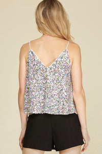 Sequin Cami Top