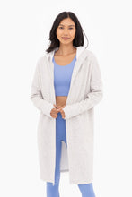 Load image into Gallery viewer, Fleece Lined Hooded Cardigan