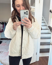 Load image into Gallery viewer, Cream Dream Quilted Jacket - Spicy Chic Boutique