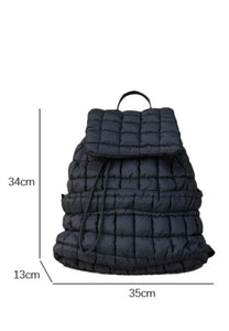 Quilted Puffer Backpack