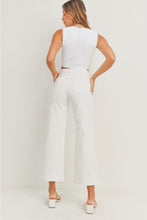 Load image into Gallery viewer, White Patch Pocket Wide Leg Jeans - Spicy Chic Boutique