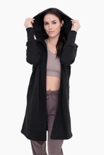 Load image into Gallery viewer, Fleece Lined Hooded Cardigan