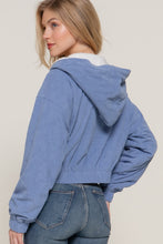 Load image into Gallery viewer, Corduroy Zip Up Hoodie