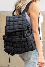 Load image into Gallery viewer, Quilted Puffer Backpack