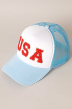 Load image into Gallery viewer, USA Trucker Hat