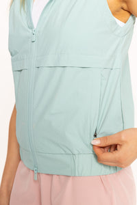 Windbreaker Vest (color options) - Spicy Chic Boutique