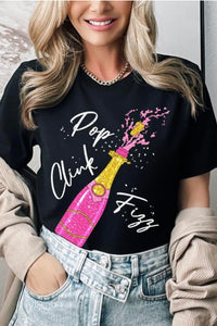 Pop, Clink, Fizz Tee