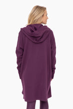 Load image into Gallery viewer, Fleece Lined Hooded Cardigan