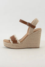 Load image into Gallery viewer, Crochet Lace Platform Wedge - Spicy Chic Boutique