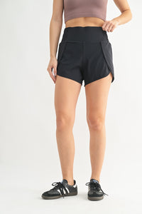 Side Split Athletic Shorts