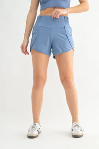 Side Split Athletic Shorts